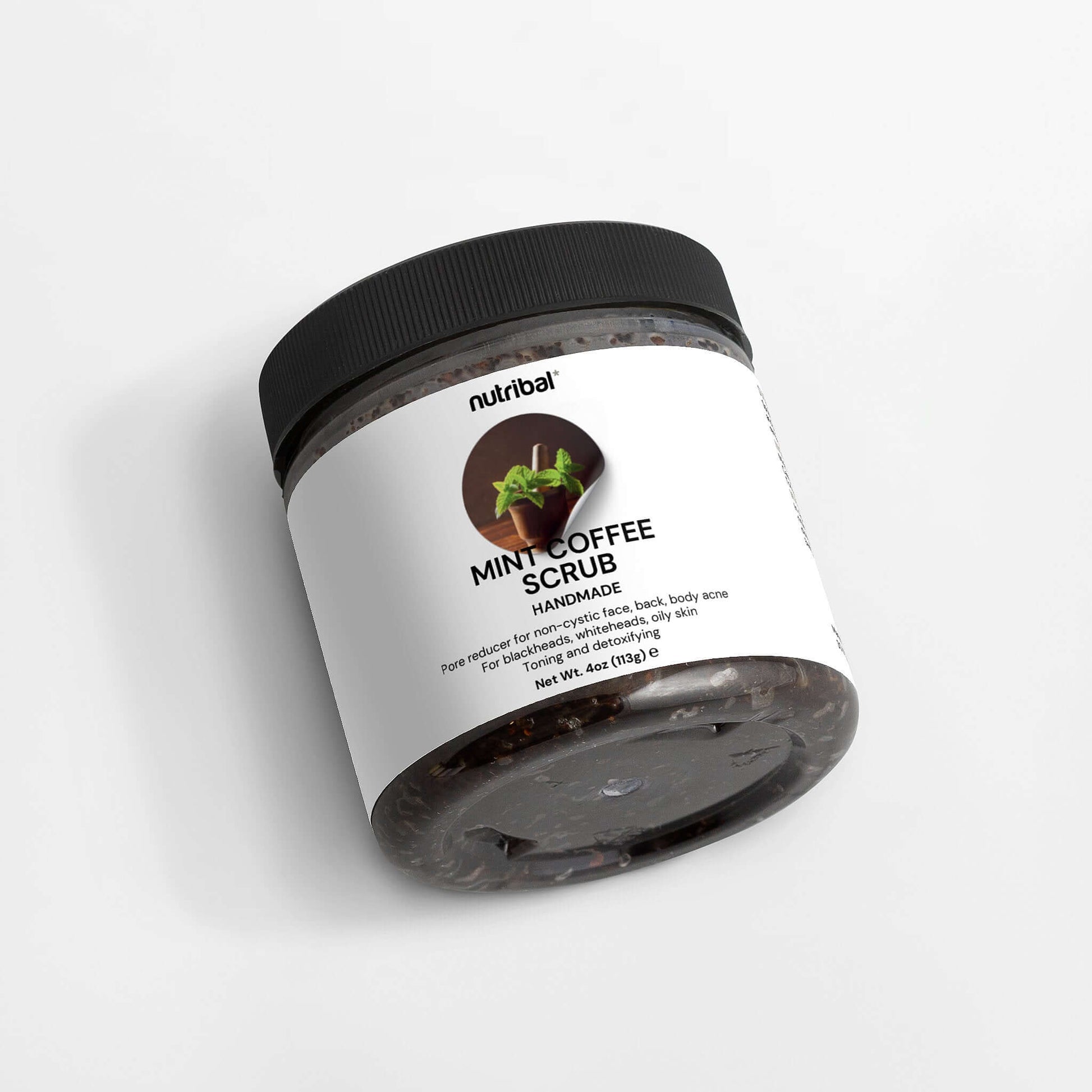 Nutribal® Skin MINT COFFEE SCRUB – Premium Daily Body Exfoliation & Skin Wellness 🧴