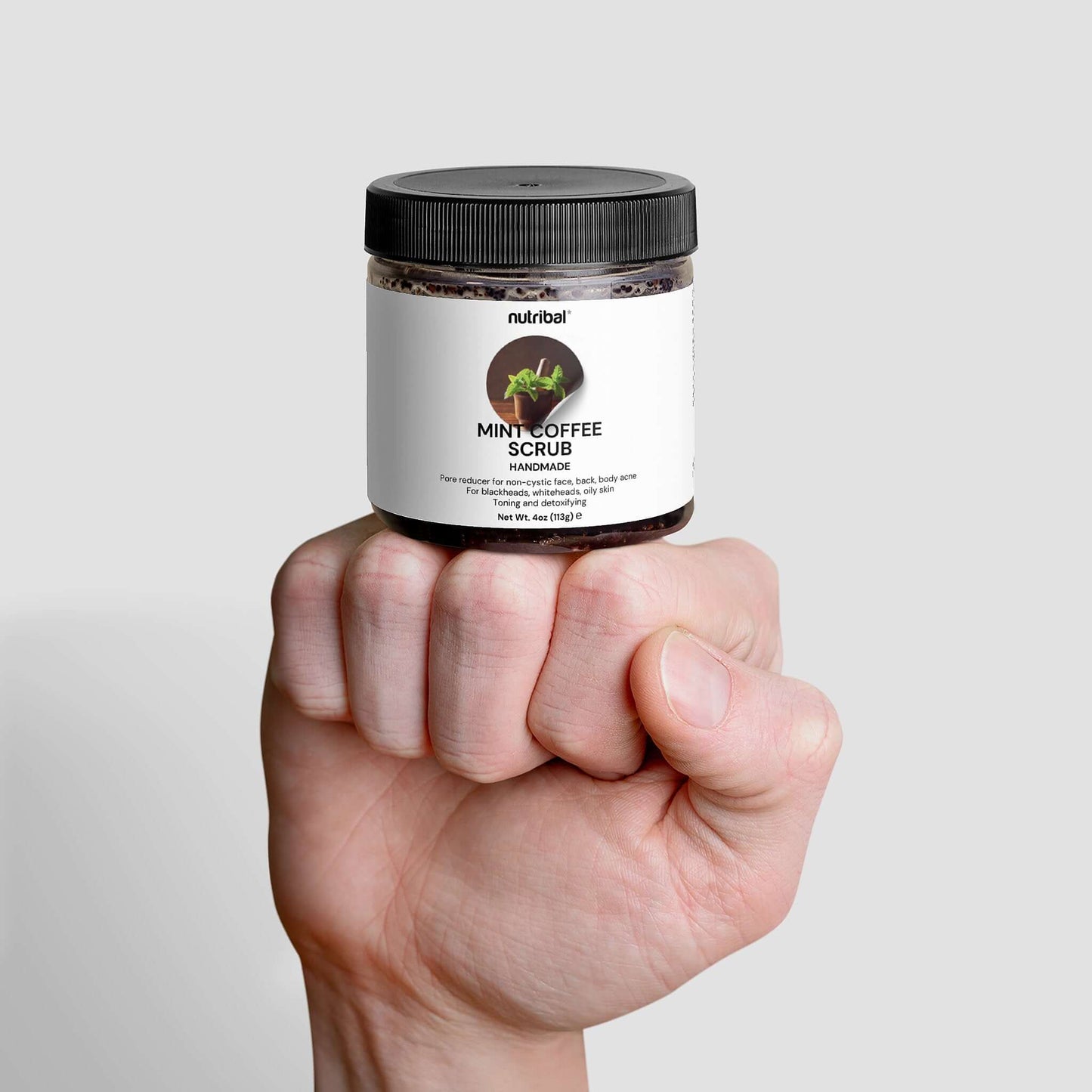 Nutribal® Skin MINT COFFEE SCRUB – Premium Daily Body Exfoliation & Skin Wellness 🧴