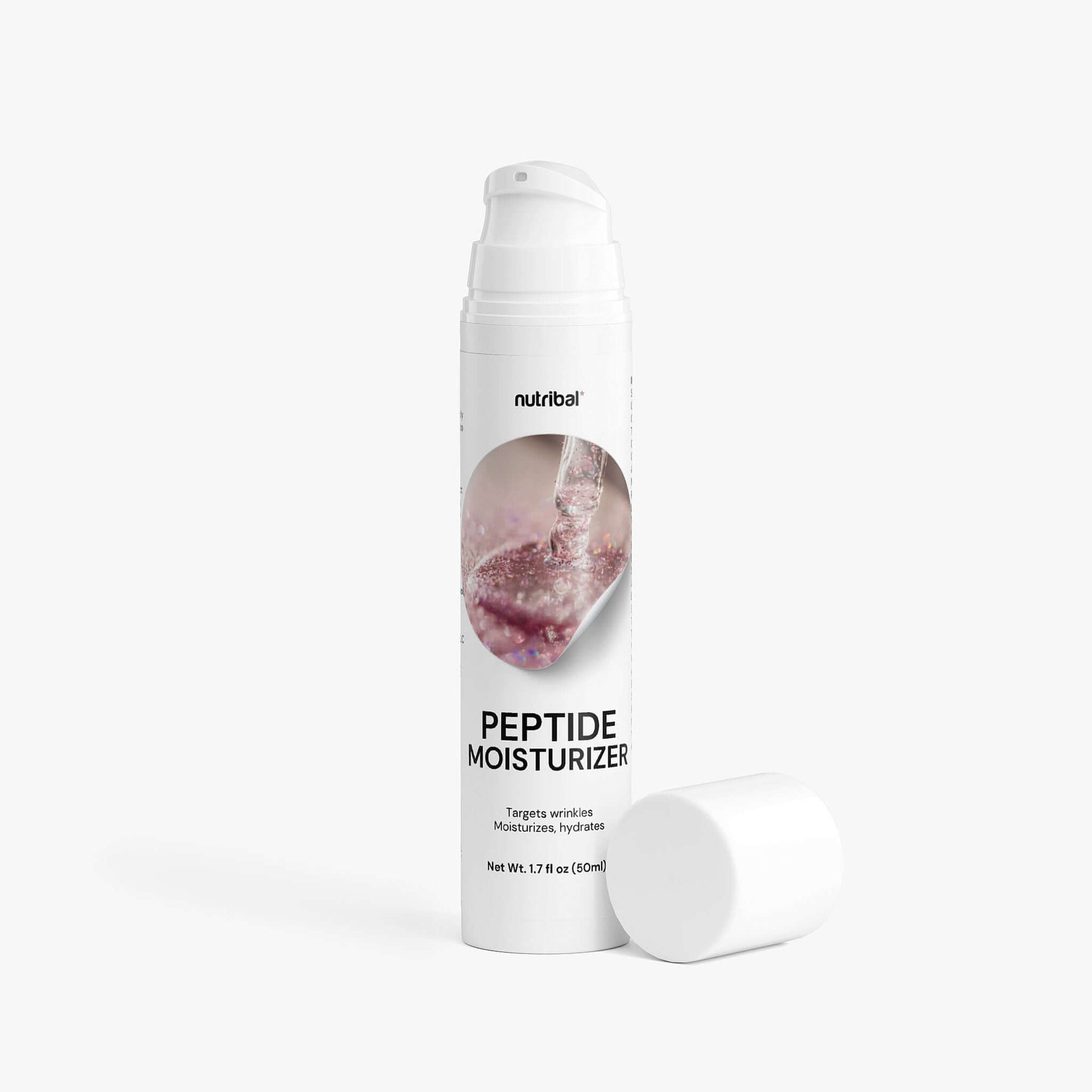 Nutribal® Skin PEPTIDE MOISTURIZER – Premium Daily Facial Moisturization 🧬