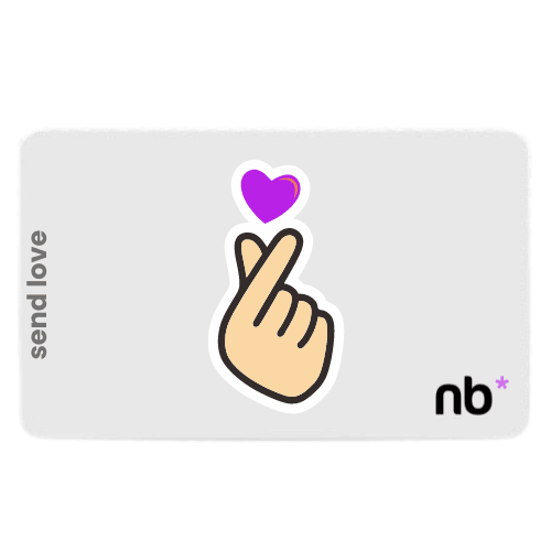 Nutribal SEND LOVE Giftcard - Nutribal™ - The New Healthy.