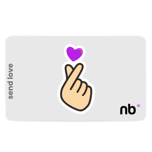 Nutribal® SEND LOVE Giftcard | Something Meaningful