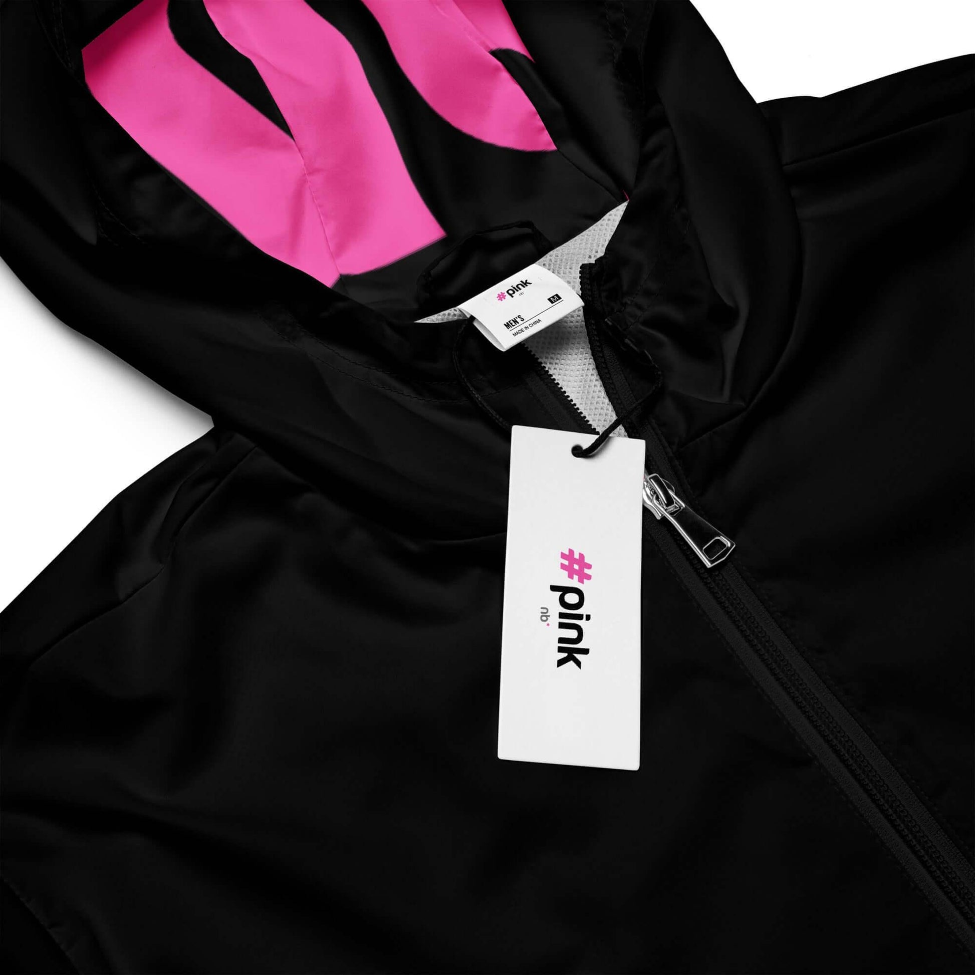 Nutribal® THE PINK BREAKR Unisex Windbreaker