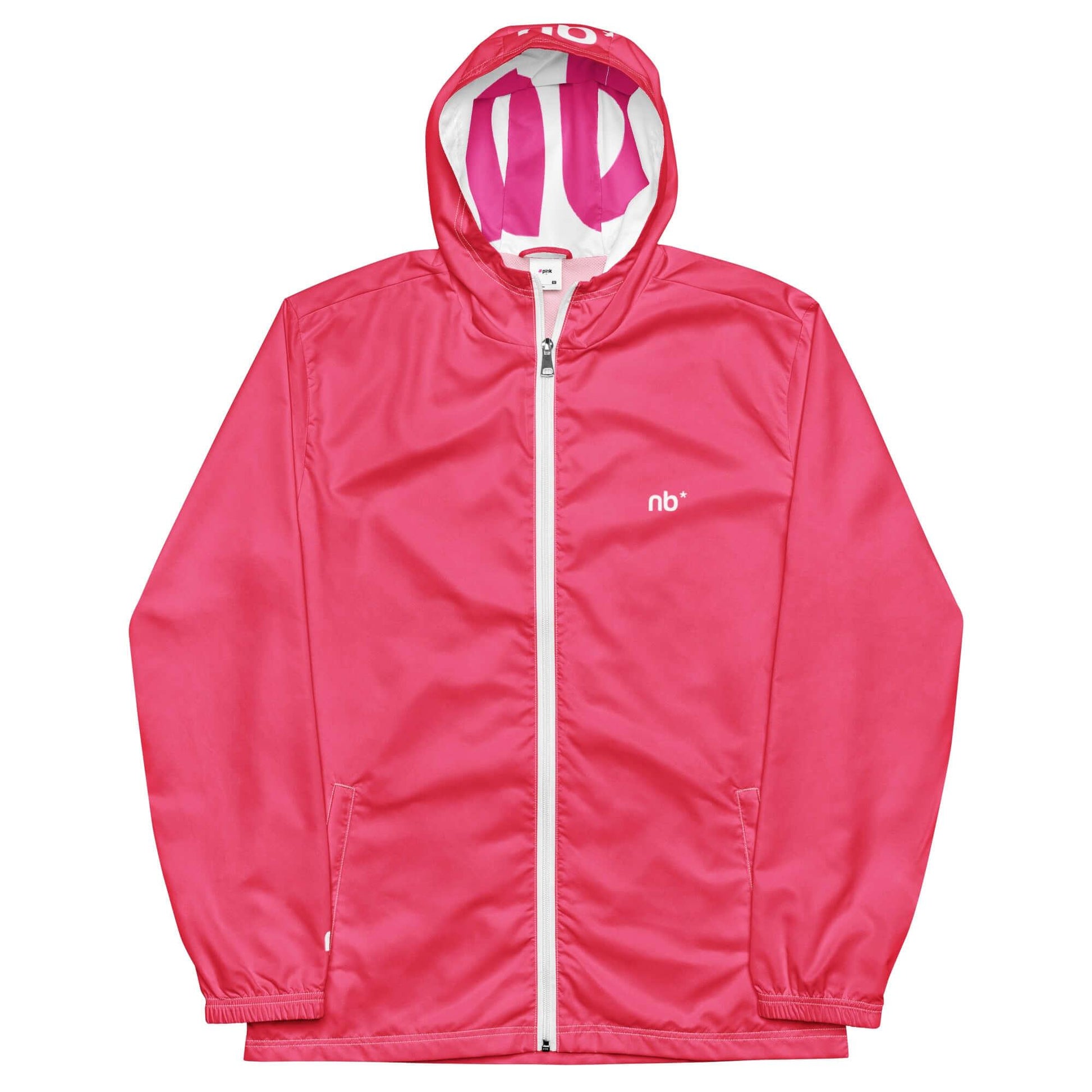 Nutribal® THE PINK BREAKR Unisex Windbreaker