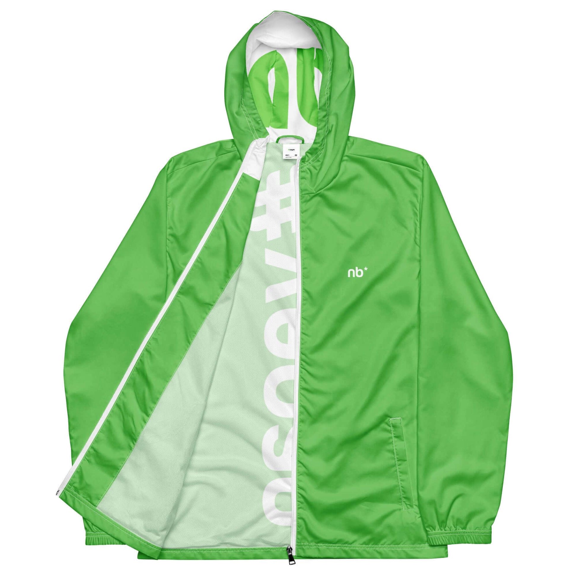 Nutribal® THE VEGAN BREAKR Unisex Windbreaker