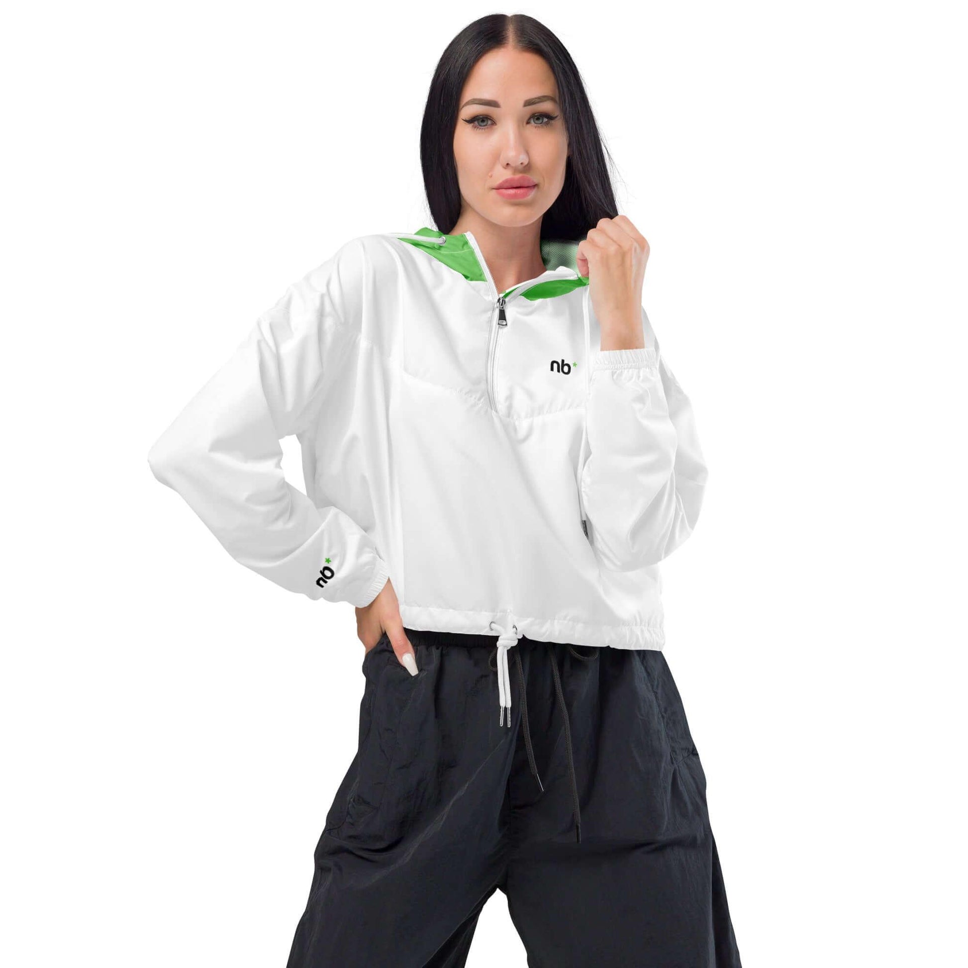 Nutribal® THE VEGAN CROPR Womens Windbreaker