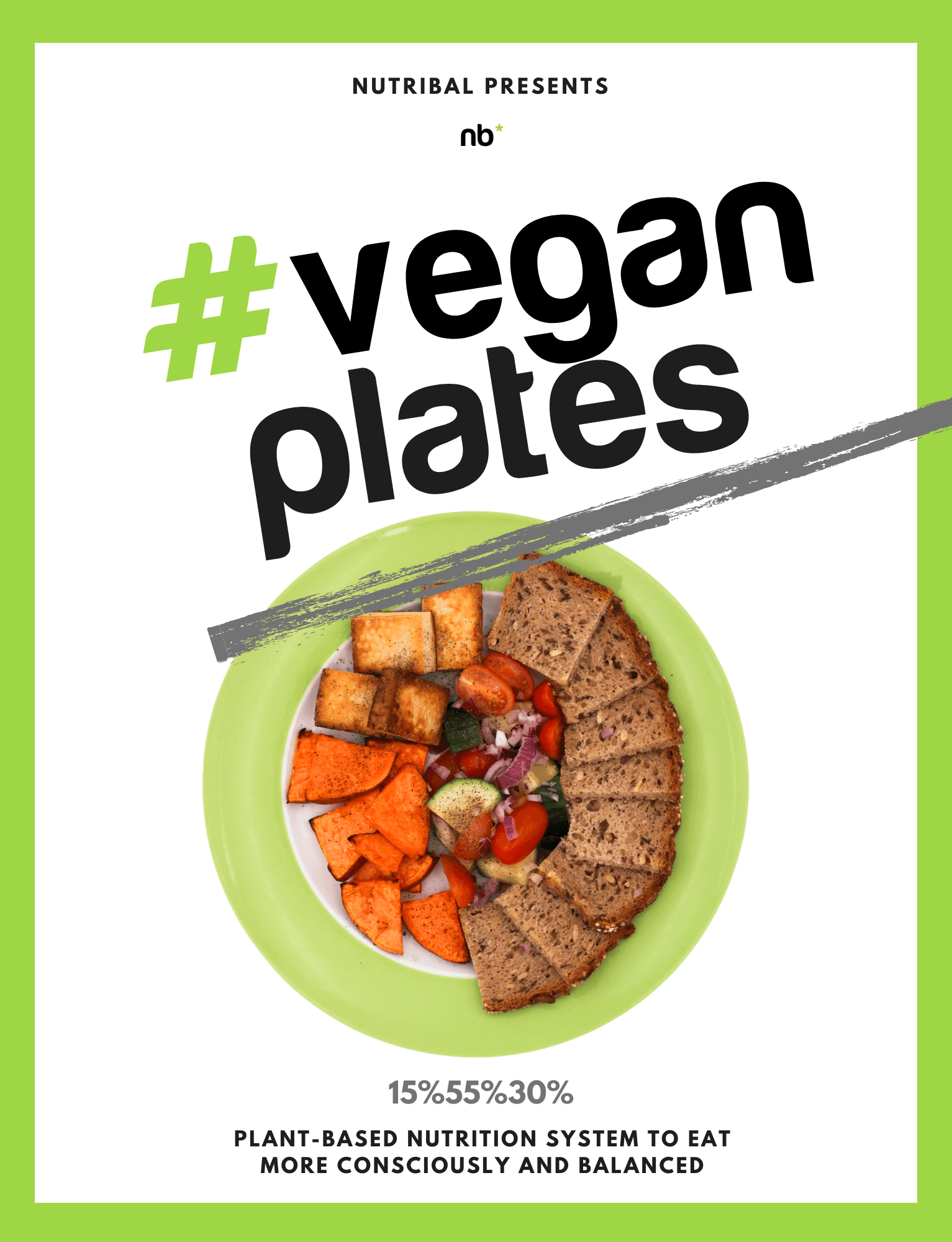 Nutribal THE VEGAN PLATES Find Your Balance & Create Your Meal Plan - Nutribal™ - The New Healthy.