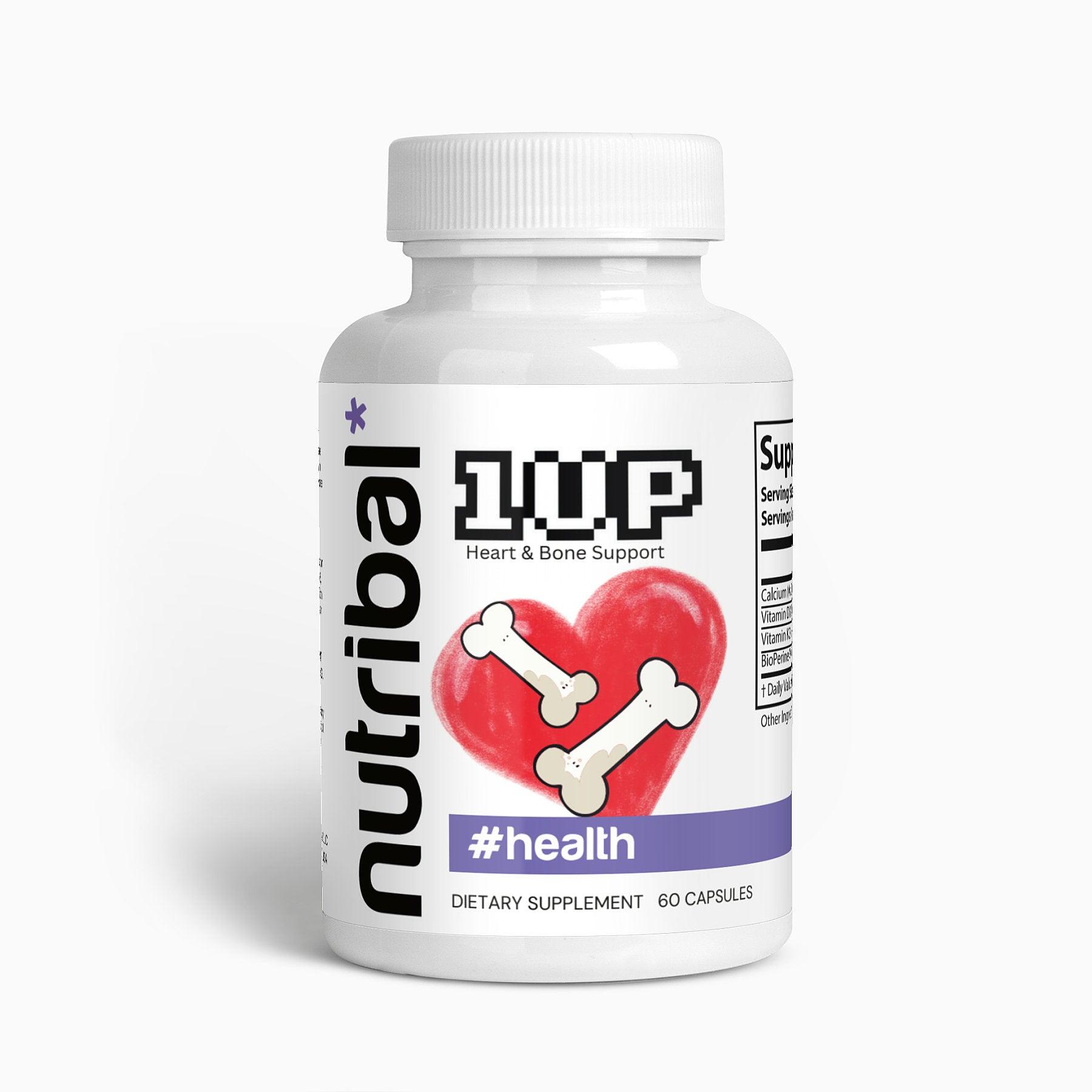 Nutribal® 1UP Heart & Bone Strength - Vitamin Boost 🦴❤️⚡️