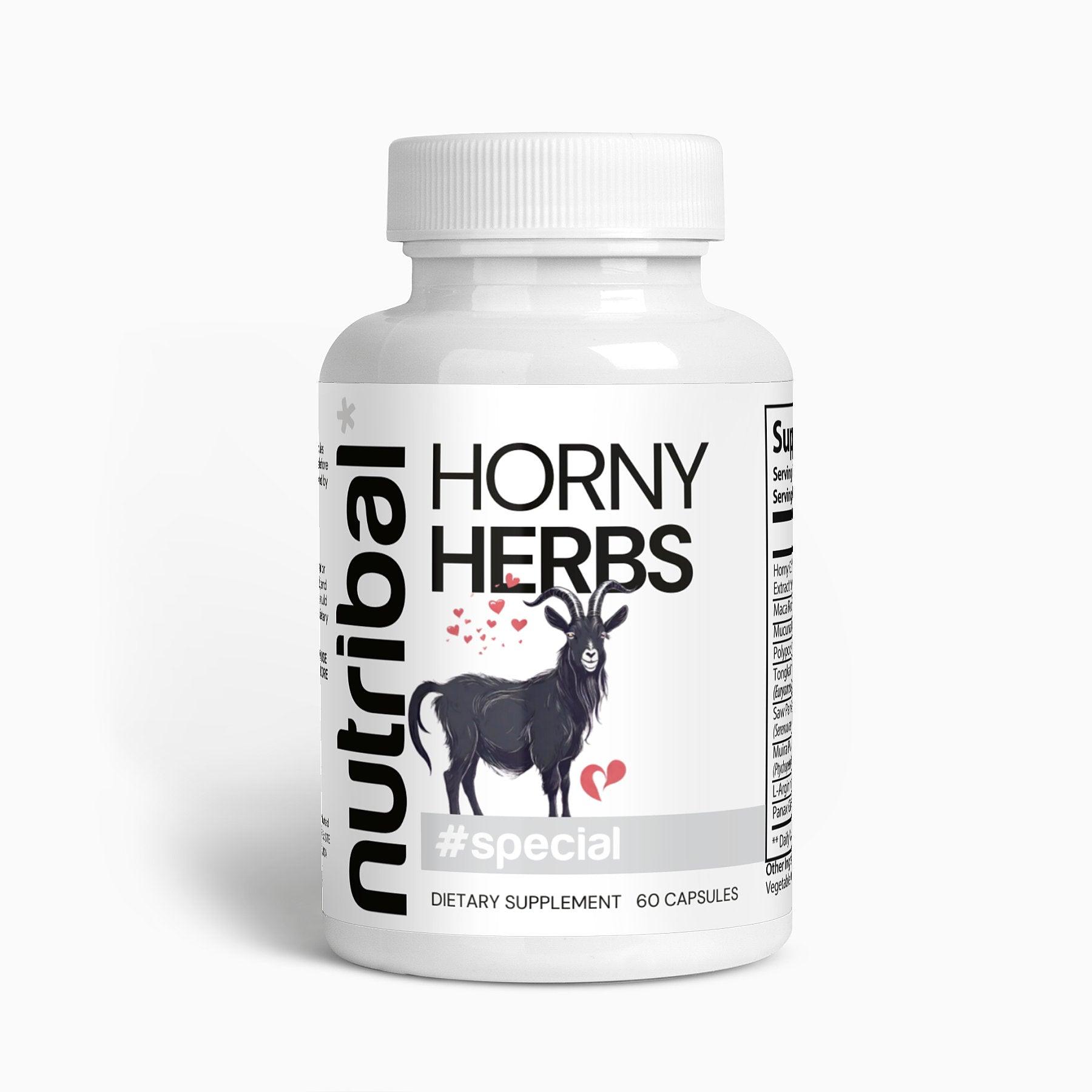 Nutribal® HORNY HERBS Premium Libido (Male & Female)