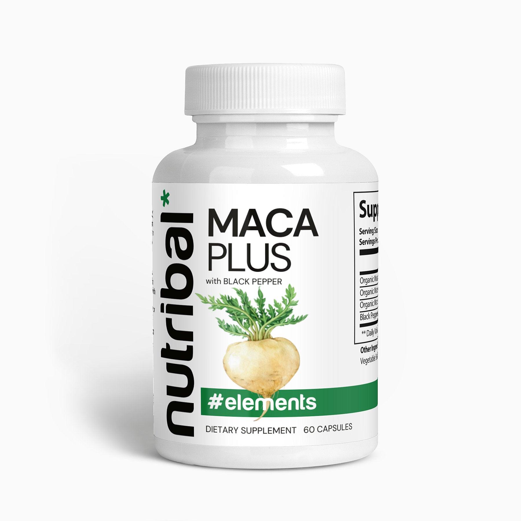 Nutribal MACA PLUS Enhanced Bioavailability - Nutribal™ - The New Healthy.