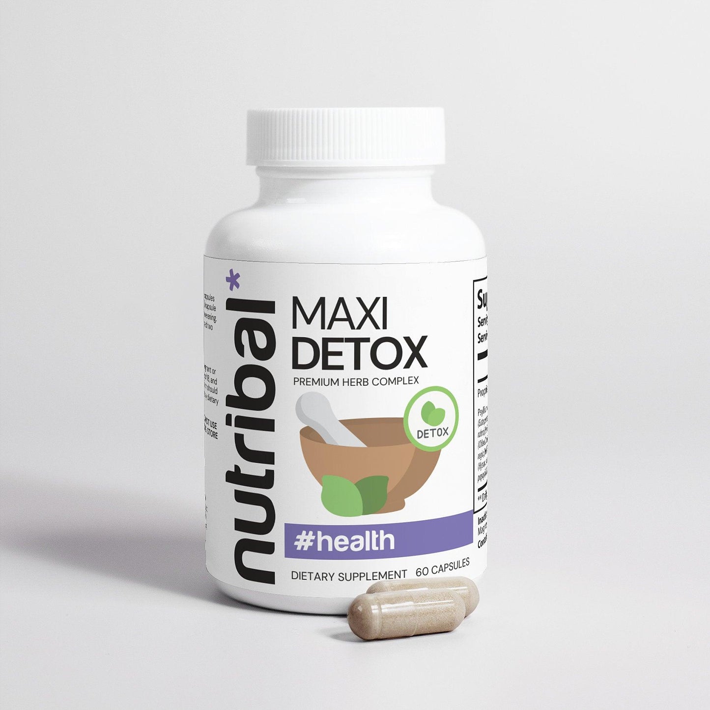 Nutribal® MAXI DETOX Premium Herb Complex