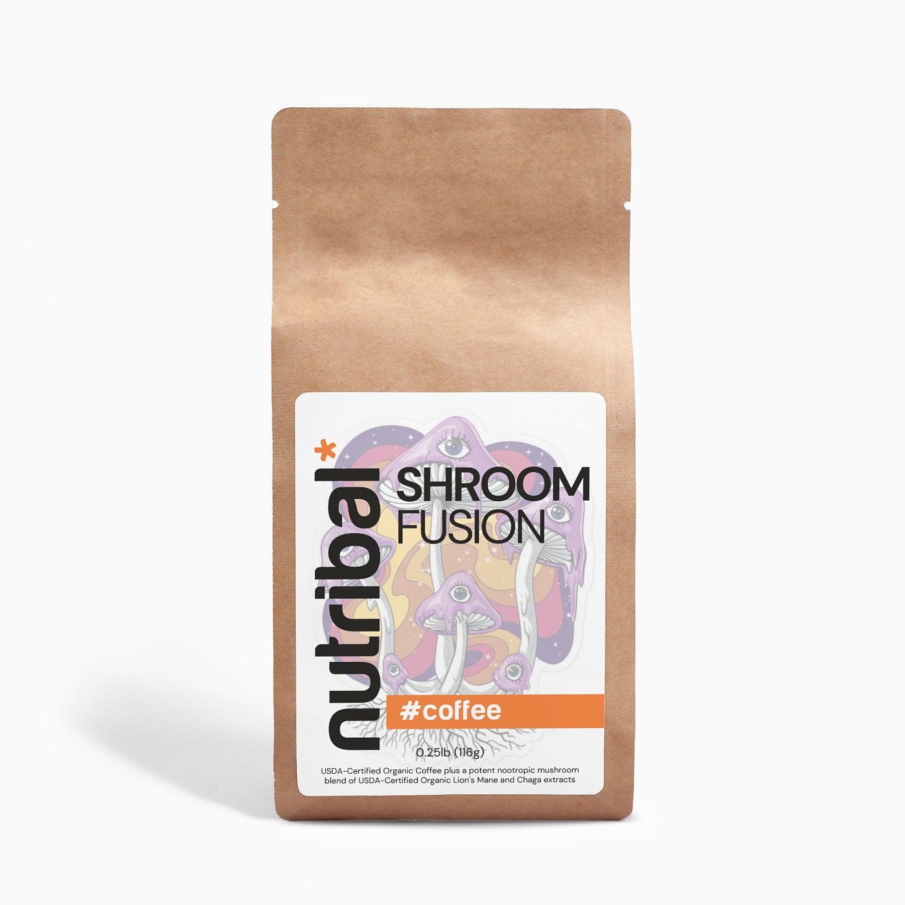 Nutribal MUSHROOM FUSION Chaga & Lion Super Coffee - Nutribal™ - The New Healthy.