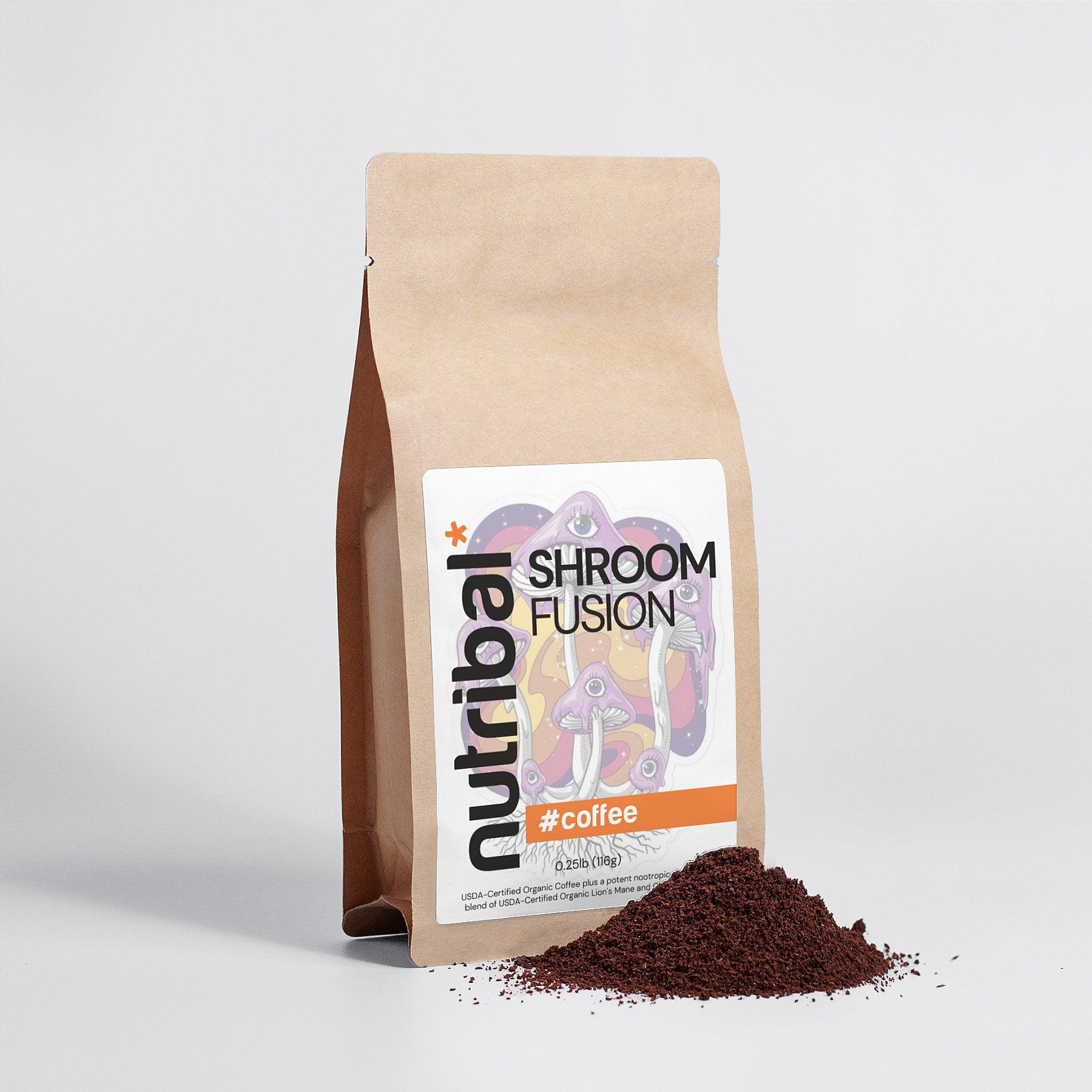 Nutribal MUSHROOM FUSION Chaga & Lion Super Coffee - Nutribal™ - The New Healthy.