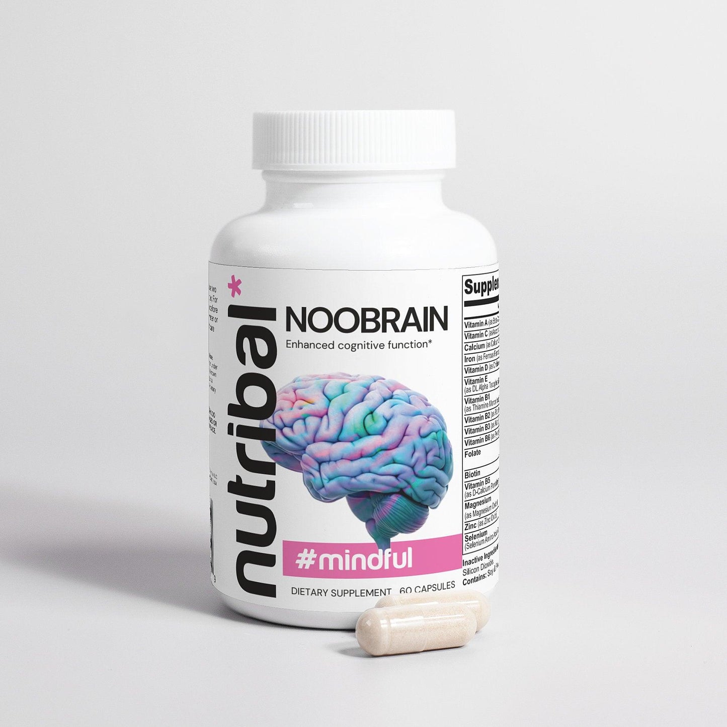 Nutribal® NOOBRAIN Brain & Focus Boost Nootropics