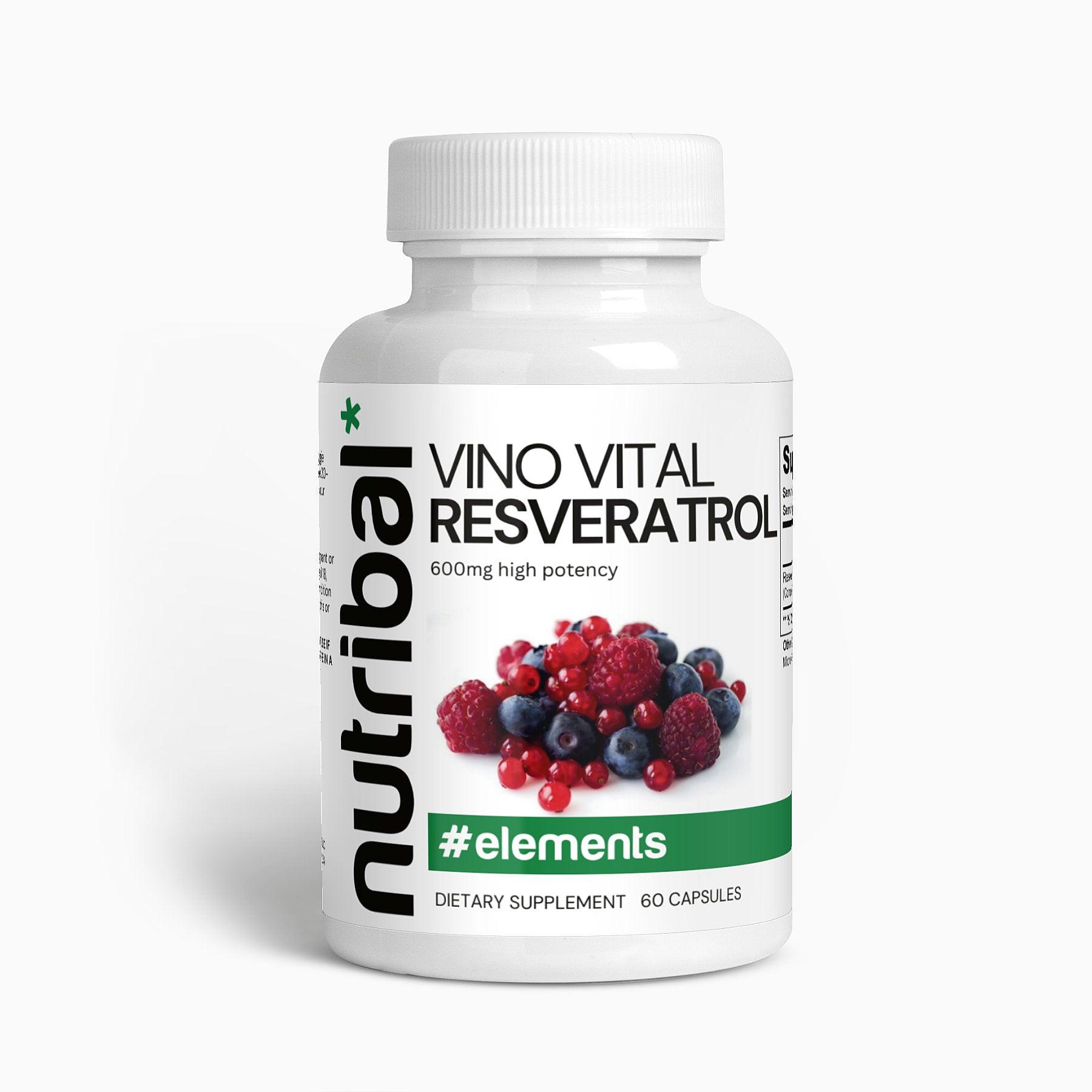 Nutribal RESVERATROL Vino Vital 50% 600mg - Nutribal™ - The New Healthy.