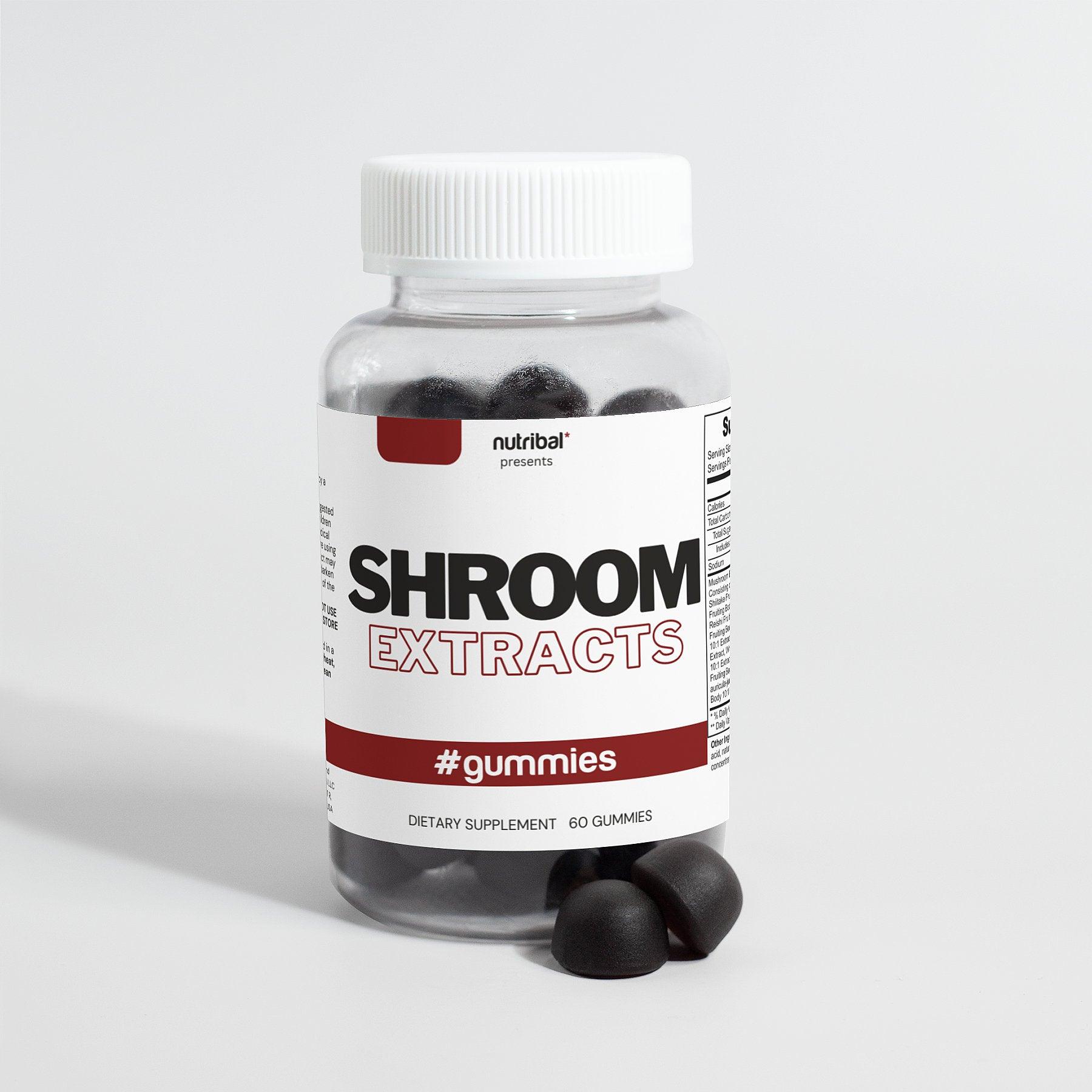 Nutribal SHROOM EXTRACTS Cognitive Gummies - Nutribal™ - The New Healthy.