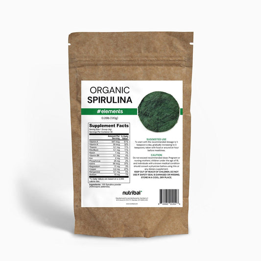 Nutribal® SPIRULINA 100% Organic Powder