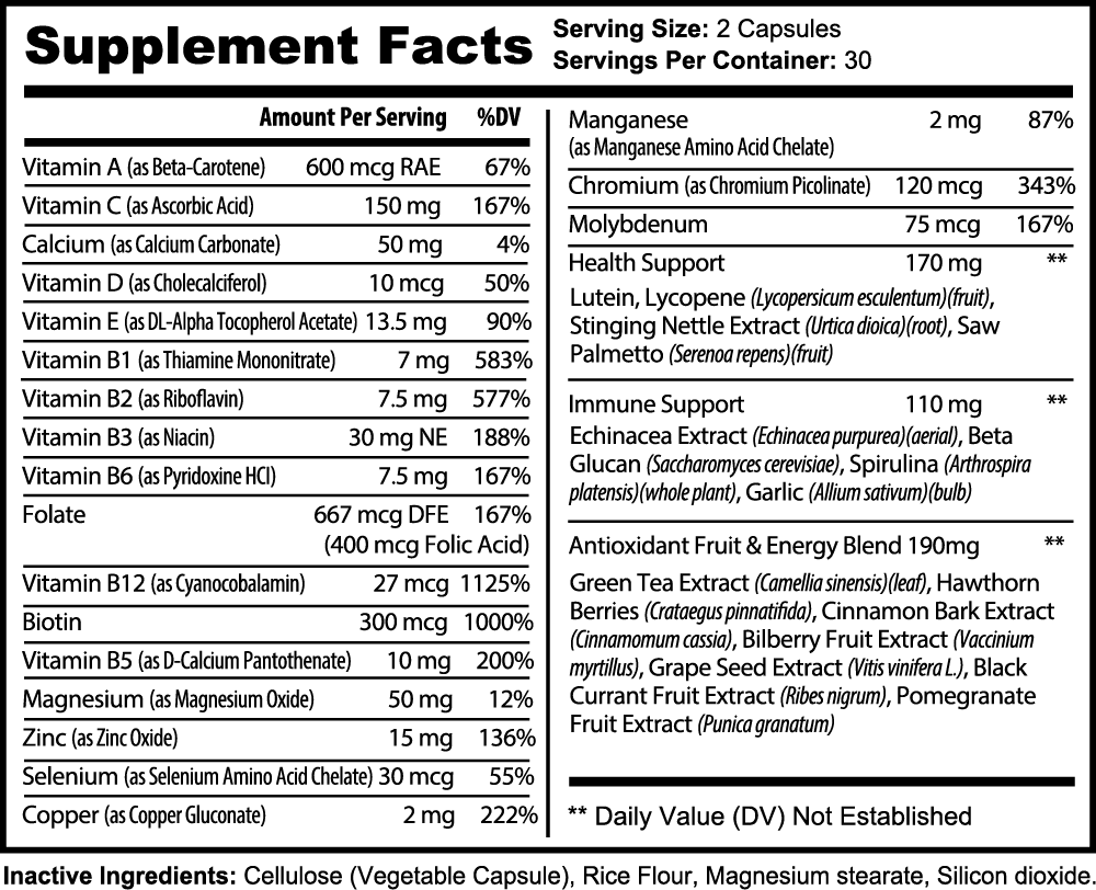 Nutribal® VITAMIN COMPLETE Multivitamin Super Complex